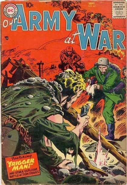 Our Army at War 62 - Dc - Dc Comics - War - German - Nazis - Joe Kubert
