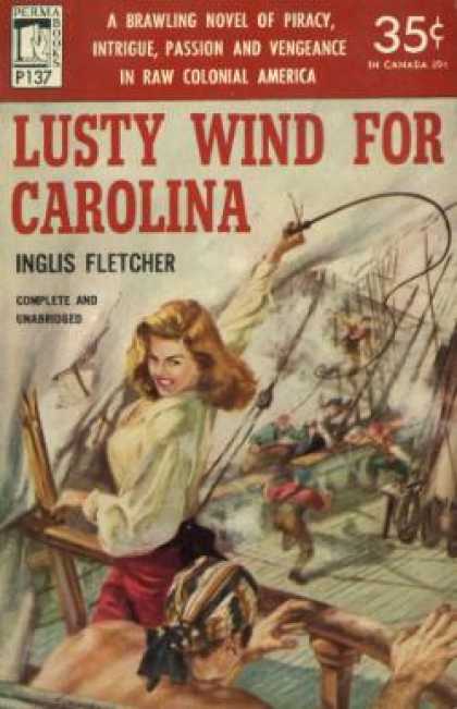 Perma Books - Lusty wind for Carolina - Inglis Fletcher