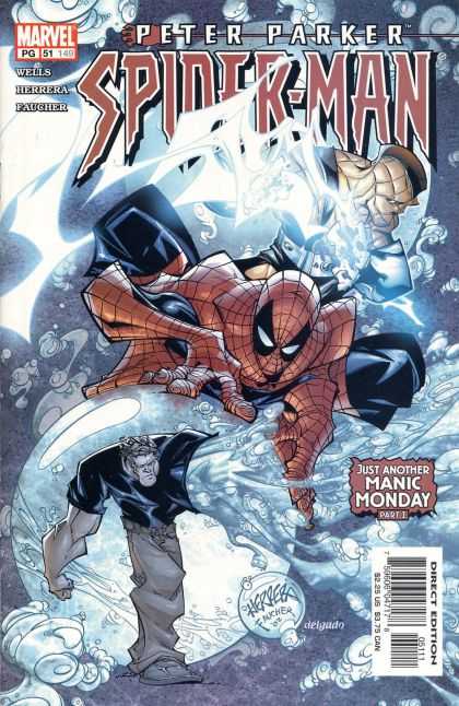 Peter Parker: Spider-Man 51 - Ice - Bubble - Super Hero - Fight - Manic Monday