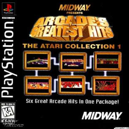 PlayStation Games - Arcade's Greatest Hits: The Atari Collection 1