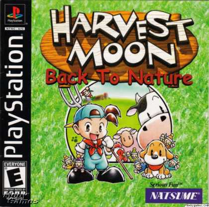 PlayStation Games - Harvest Moon: Back to Nature