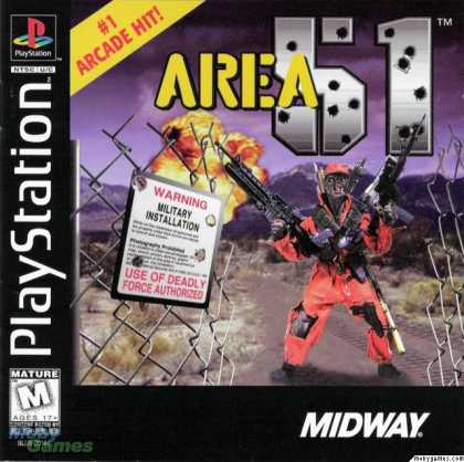 PlayStation Games - Area 51