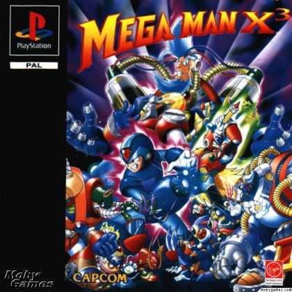 PlayStation Games - Mega Man X3