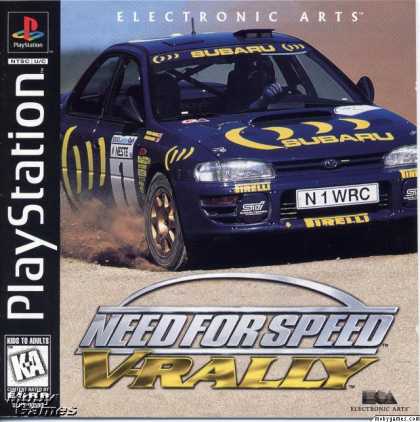 PlayStation Games - Need for Speed: V-Rally