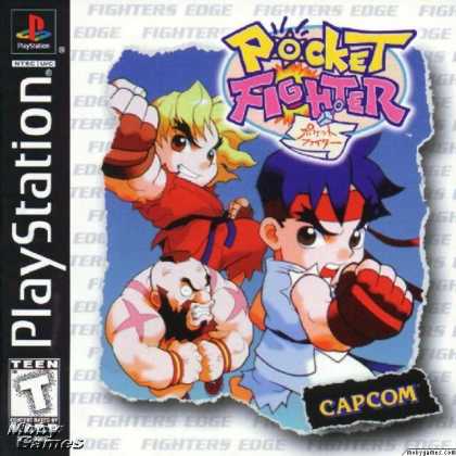 PlayStation Games - Pocket Fighter