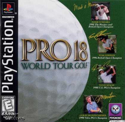 PlayStation Games - Pro 18 World Tour Golf