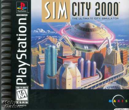 PlayStation Games - SimCity 2000