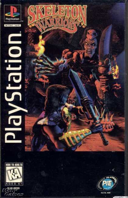 PlayStation Games - Skeleton Warriors