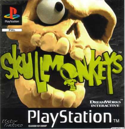 PlayStation Games - Skullmonkeys