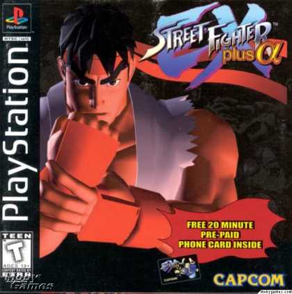 PlayStation Games - Street Fighter EX Plus Alpha