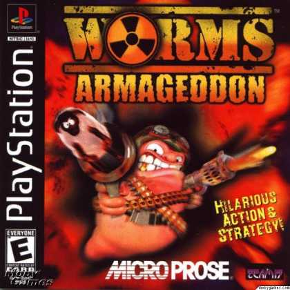 PlayStation Games - Worms Armageddon