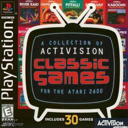 PlayStation Games - A Collection of Activision Classic Games for the Atari 2600