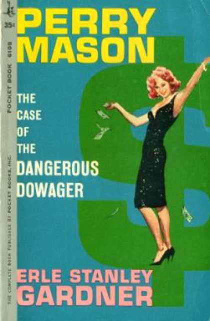 Pocket Books - Perry Mason, the Case of the Dangerous Dowager - Erle Stanley Gardner