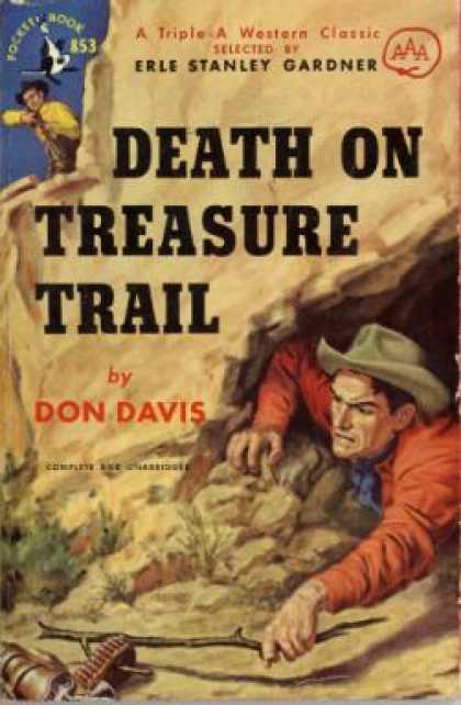 Pocket Books - Death On Treasure Trail - Davis Dresser