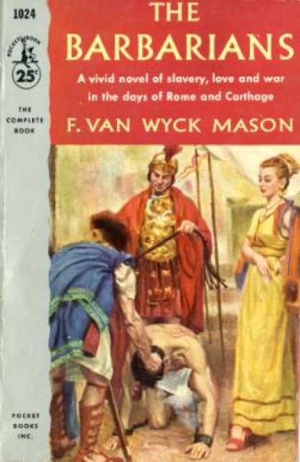 Pocket Books - The Barbarians - F. Van Wyck Mason