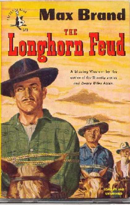 Pocket Books - The Longhorn Feud - Max Brand