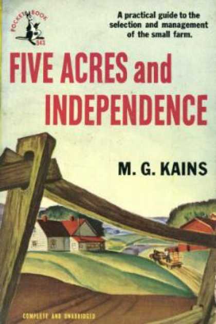 Pocket Books - Five Acres and Independence - M. G. Kains