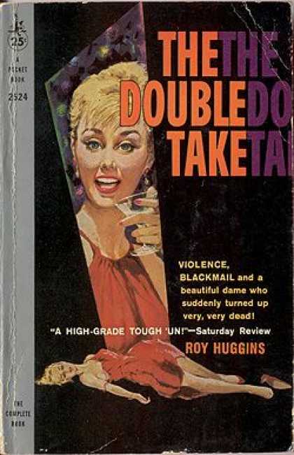 Pocket Books - The Double Take - Roy Huggins