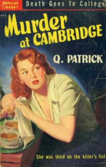 Popular Library - Murder at Cambridge - Q Patrick