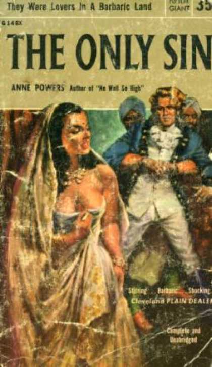 Popular Library - The Only Sin,: A Novel - Anne Powers
