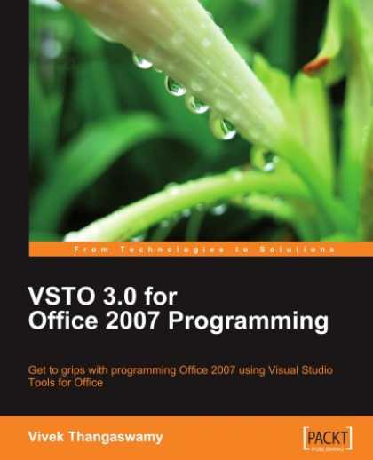 Programming Books - VSTO 3.0 for Office 2007 Programming