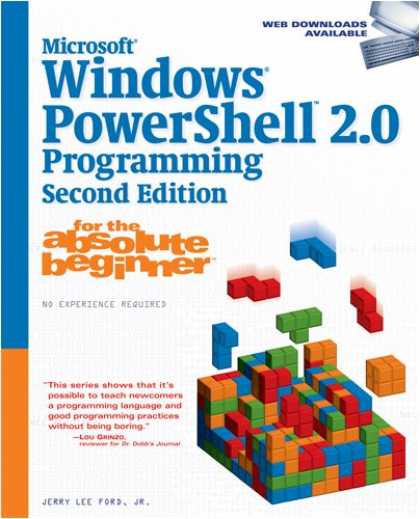 Programming Books - Microsoft Windows PowerShell 2.0 Programming for the Absolute Beginner