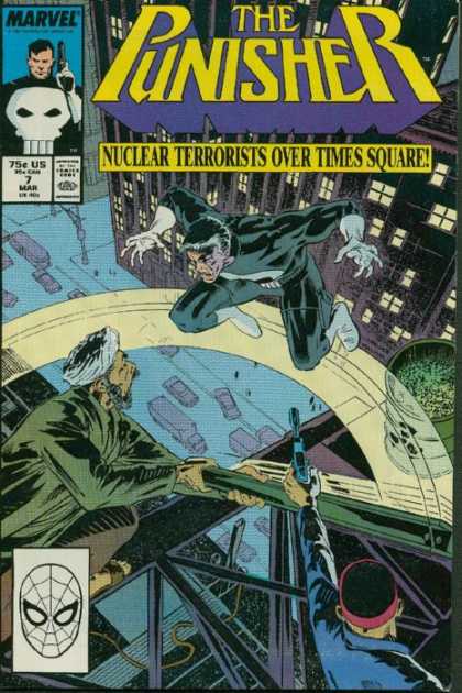 Punisher 7 - Nuclear Terrorists - Times Square - Spiderman - Marvel - Turban - Dave Ross, Tim Bradstreet
