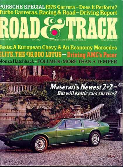 Road & Track - March 1975