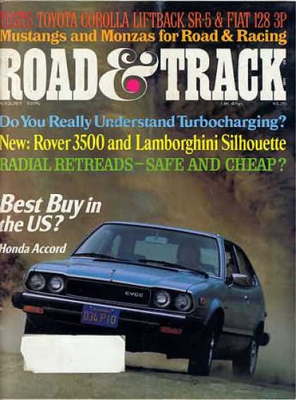 Road & Track - August 1976