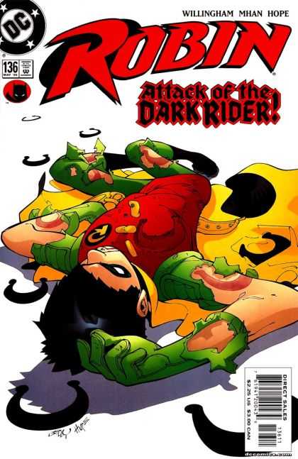 Robin 136 - Dc Comics - Attack Of The Dark Rider - Horse Shoes - Willingham - Hope