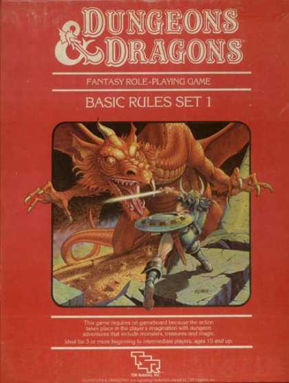 Role Playing Games - Dungeons & Dragons Basic Rule Set (revised)