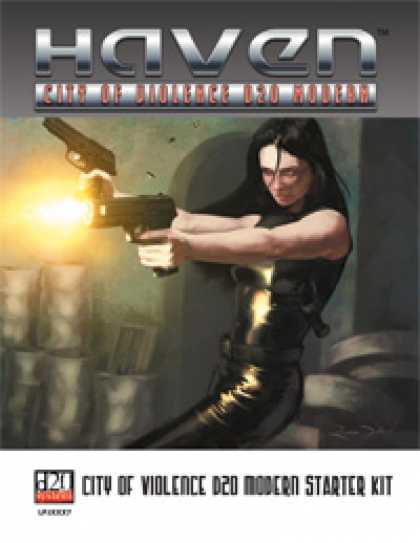 Role Playing Games - City of Violence D20 Modern Starter Kit