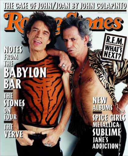 Rolling Stone - Mick Jagger & Keith Richards