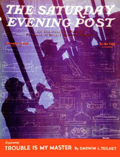 Saturday Evening Post - 1941-12-13: Machinery of War (Harold Werneke)