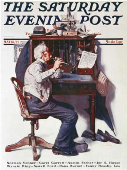 Saturday Evening Post - 1925-05-16 (Norman Rockwell)