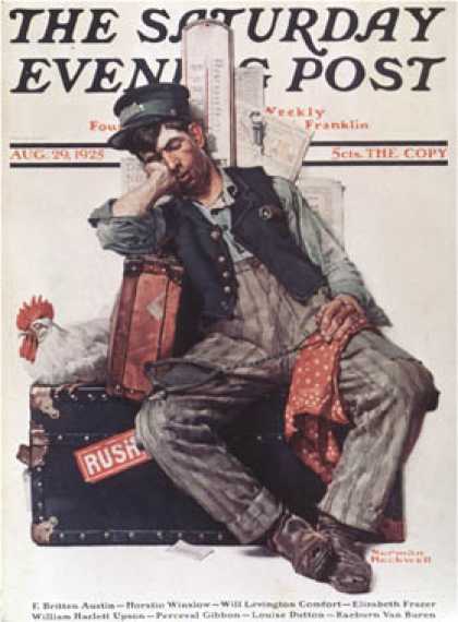 Saturday Evening Post - 1925-08-29 (Norman Rockwell)