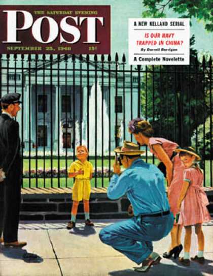 Saturday Evening Post - 1948-09-25: Future President (George Hughes)