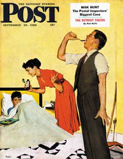 Saturday Evening Post - 1950-09-23: Take Your Medicine (George Hughes)