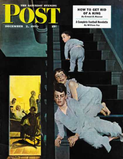 Saturday Evening Post - 1950-12-02: Eavesdroppin on Grownups (George Hughes)
