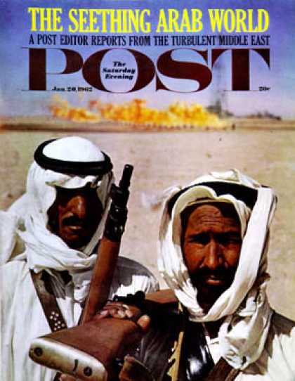 Saturday Evening Post - 1962-01-20: Bedouins in Kuwait (John Bryson)