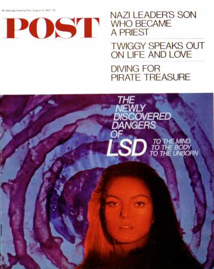 Saturday Evening Post - 1967-08-12: LSD (Jacques Lowe)