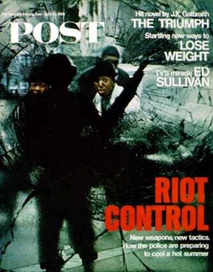 Saturday Evening Post - 1968-04-20: Riot Control (Fred Ward)