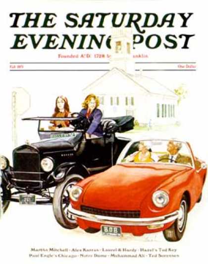Saturday Evening Post - 1971-09-01: New & Old (George Hughes)