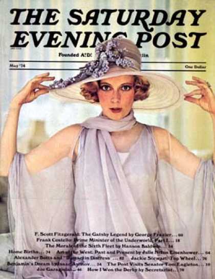 Saturday Evening Post - 1974-05-01: Mia Farrow (Paramount Pictures)