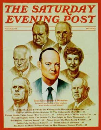 Saturday Evening Post - 1974-06-01: John Eisenhower's memoirs (R. Howe)