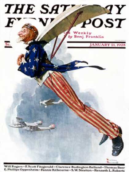 Saturday Evening Post - 1928-01-21 (Norman Rockwell)