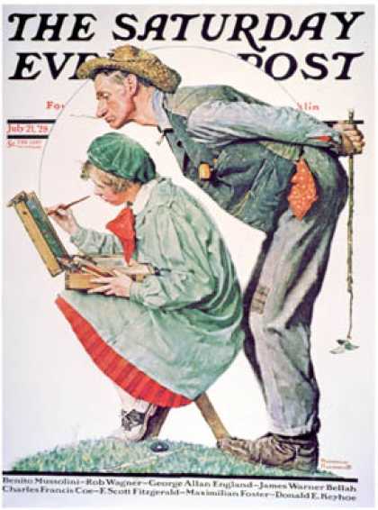 Saturday Evening Post - 1928-07-21 (Norman Rockwell)