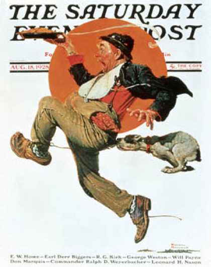 Saturday Evening Post - 1928-08-18 (Norman Rockwell)