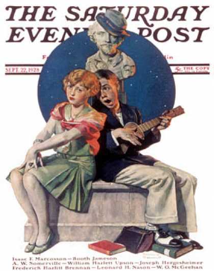 Saturday Evening Post - 1928-09-22 (Norman Rockwell)