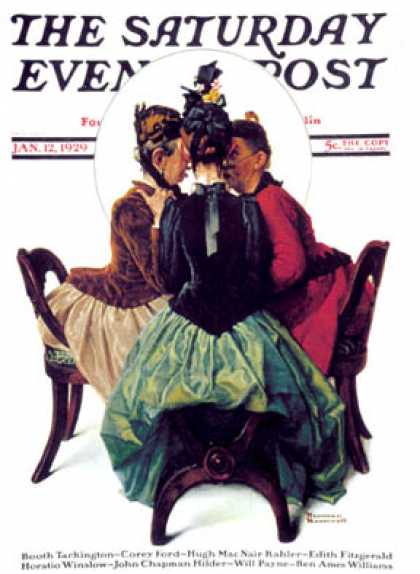 Saturday Evening Post - 1929-01-12 (Norman Rockwell)